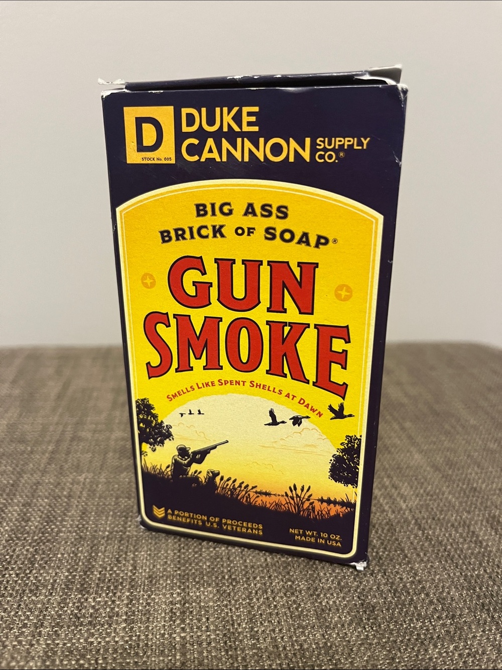Duke Cannon Gun Smoke Soap